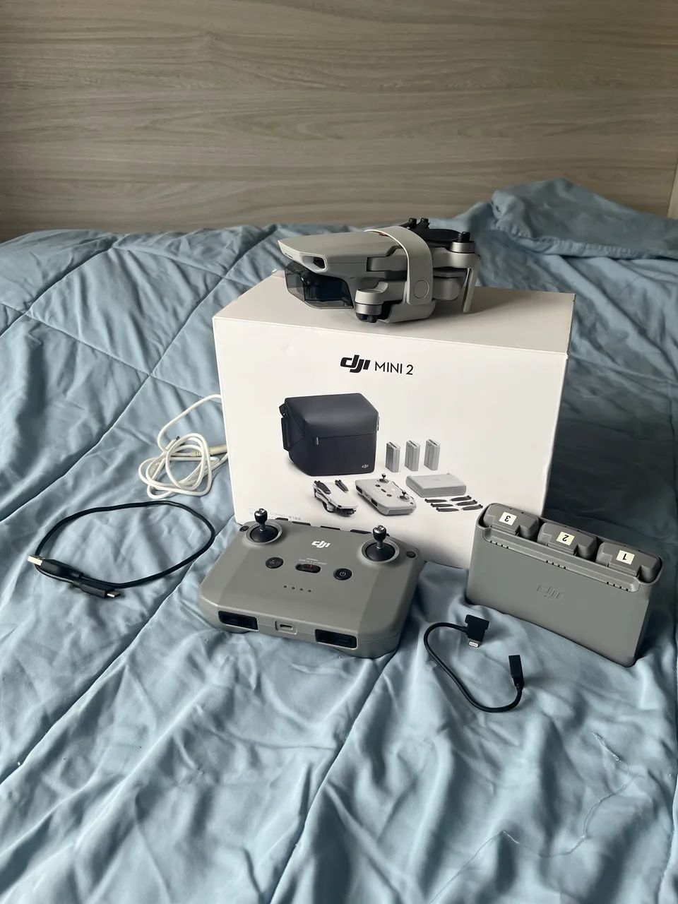 DJI Mini 2 Fly More Combo - Com nota fiscal, 3 baterias e todos os acessórios