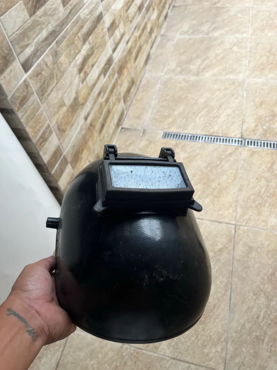 Máscara de Solda Visor Articulado com Catraca Advanced Carbografite - Foto 4