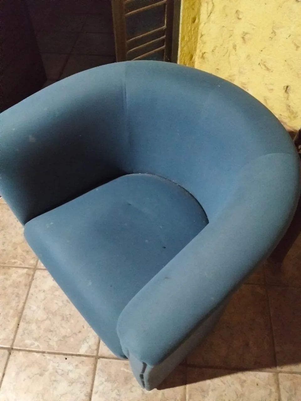 Poltrona azul 