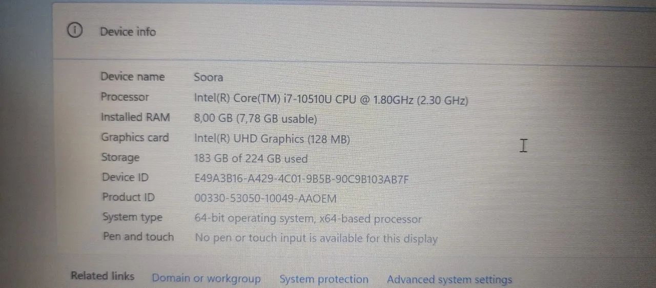Notebook Lenovo E14 I7-10510U - Foto 3