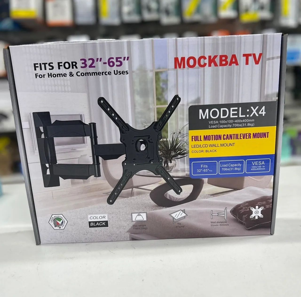 Suporte articulado para TV de 32" até 65" polegadas 
