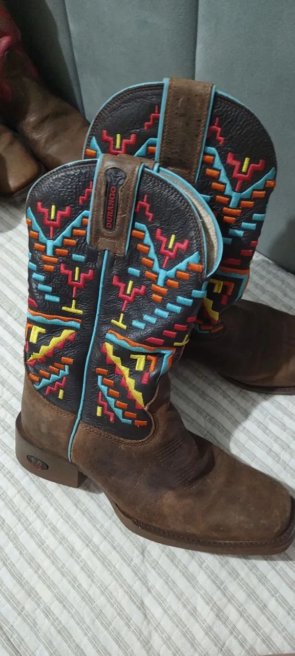 Bota couro