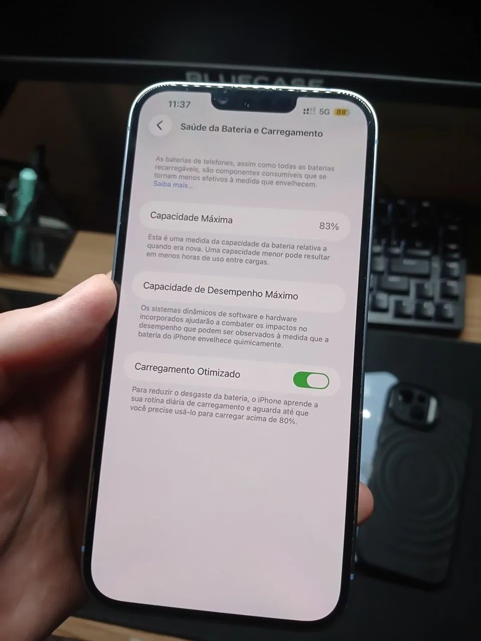 IPhone 14 Plus Bateria 83% - Todo original - Foto 4