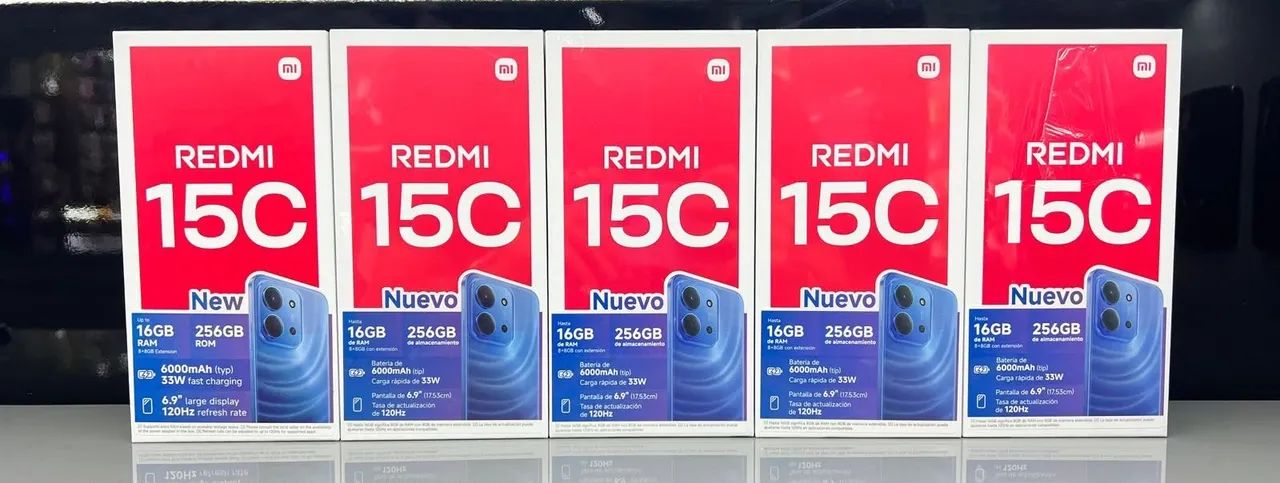 Redmi 15c 4+256 MEGA OFERTA NOVO 