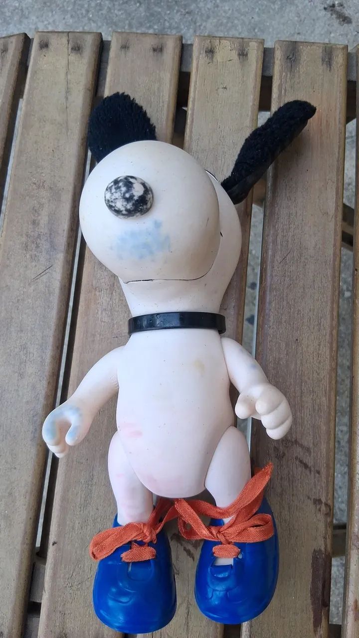 Boneco snoopy,vintage,anos 80,estrela - Foto 5