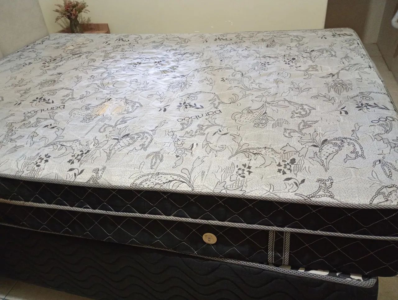 Vendo colchão casal ortopédico usado - Foto 3