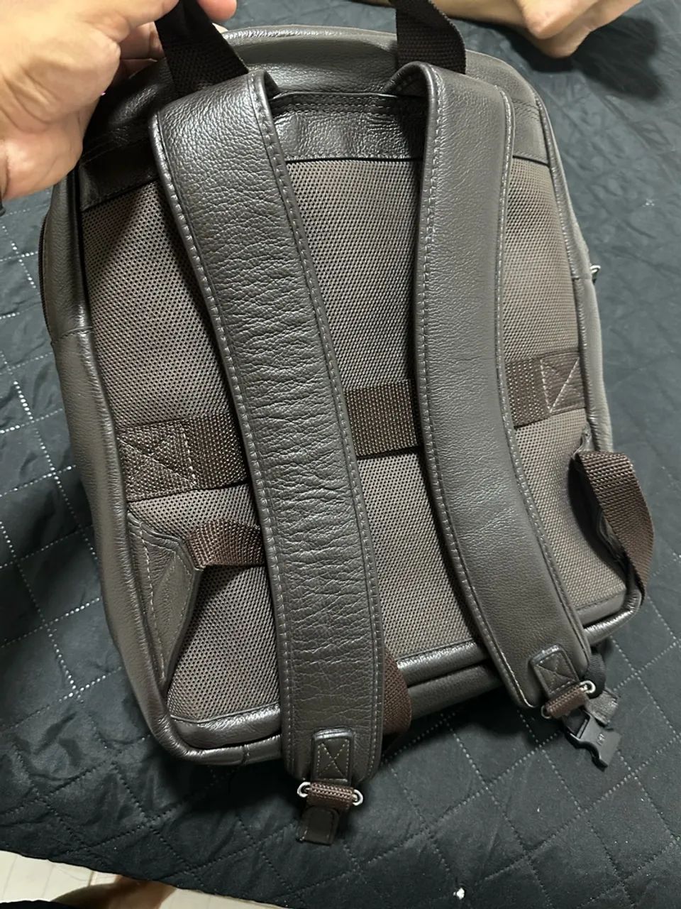 Mochila de couro swissewin - Foto 2