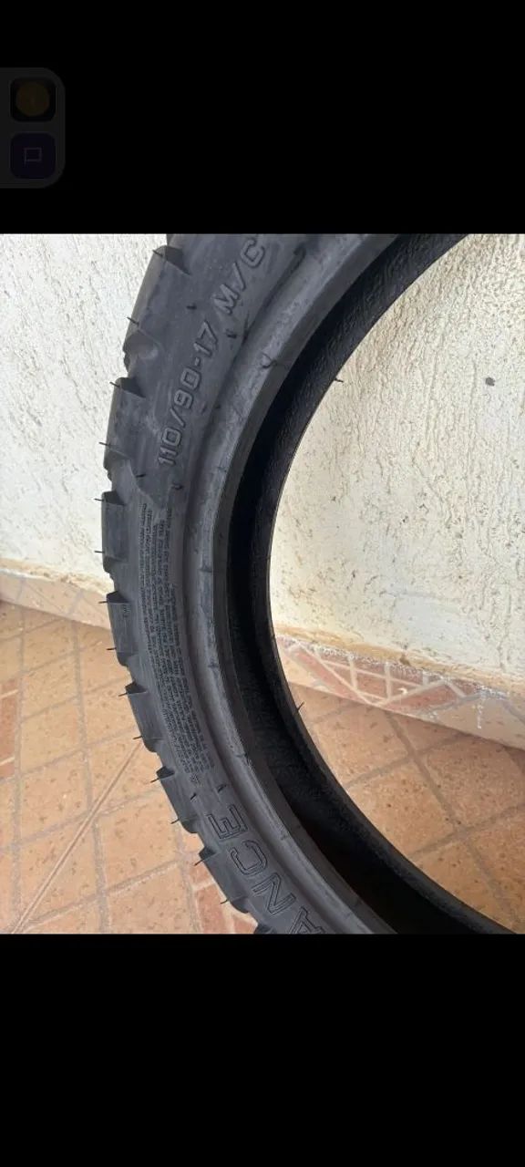 Pneu Metzler dianteiro e traseiro Crosser e Bros  - Foto 5