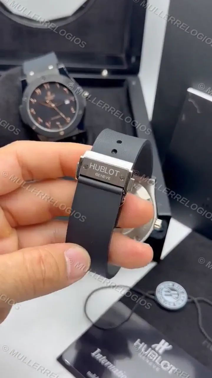 Relógio Hublot Automático + Caixa Completa - Foto 3