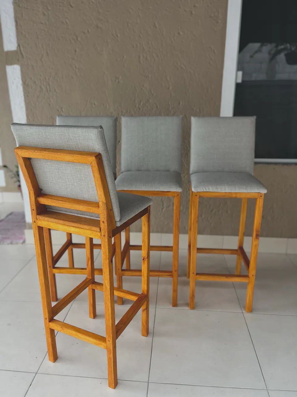 Banquetas estofadas - Foto 3