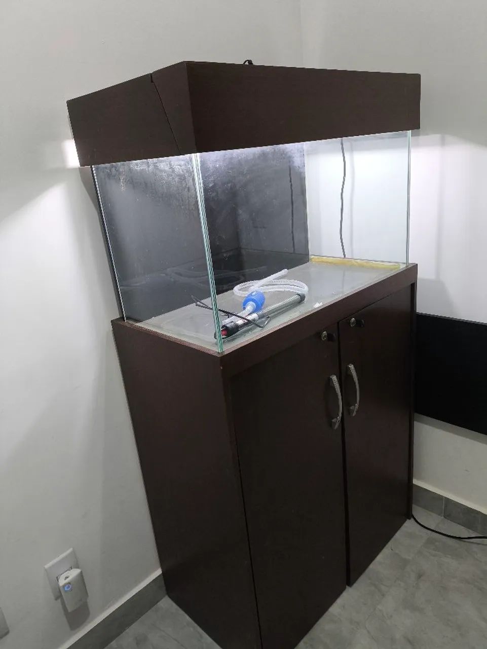 Aquário 140 litros com móvel  - Foto 4