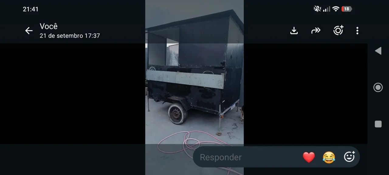 Vendo treiller reformado e emplacado 