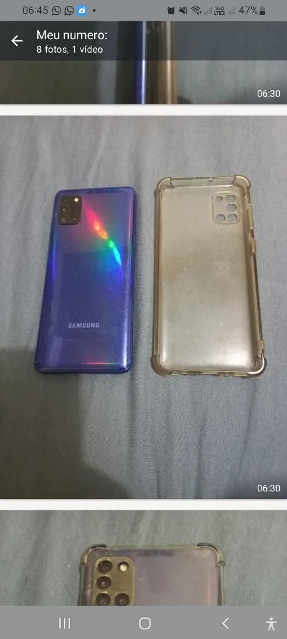 Celular A31 128 giga, com nota fiscal e caixa - Foto 5