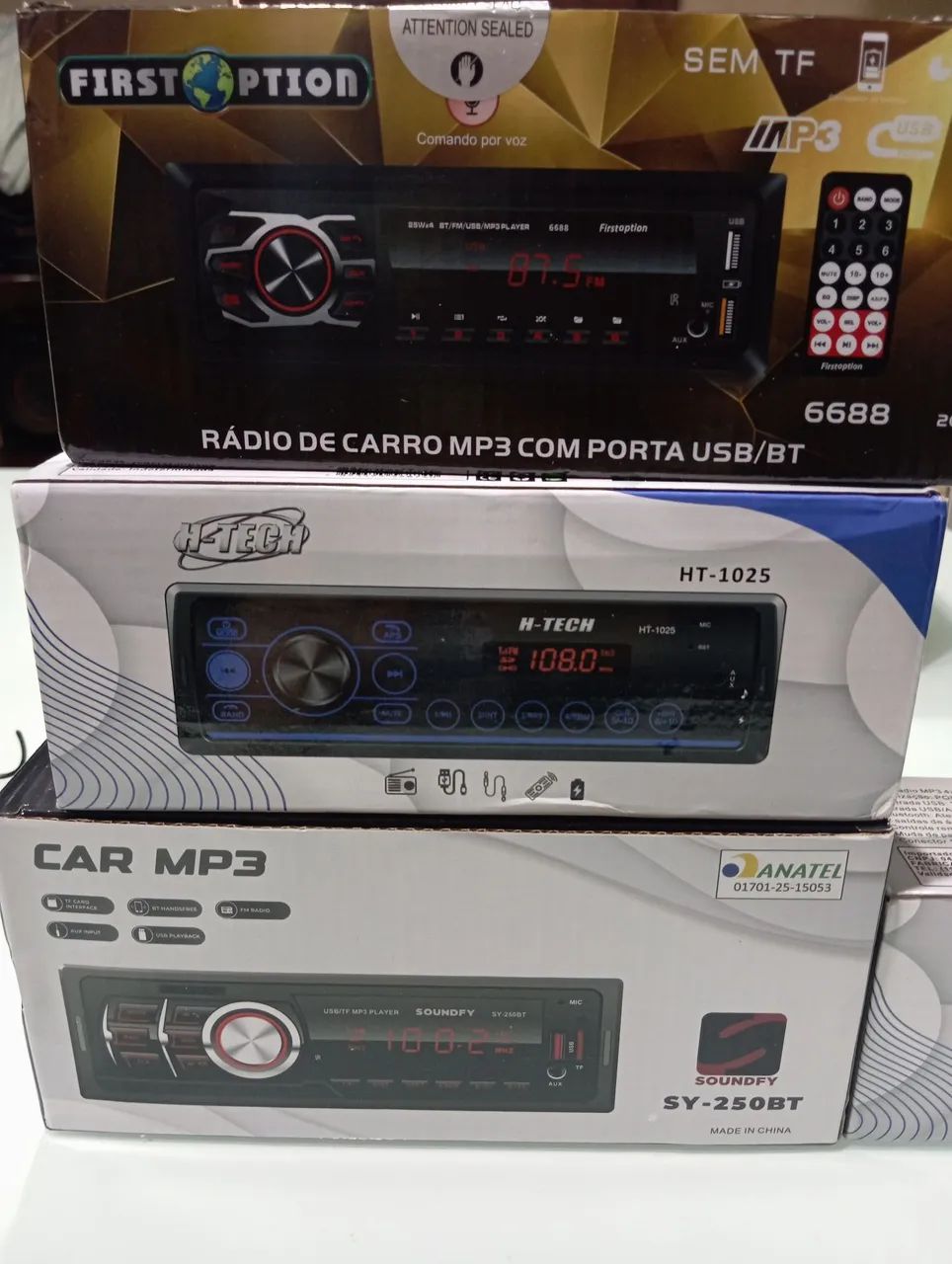 Som automotivo com bluetooth a pronta entrega!