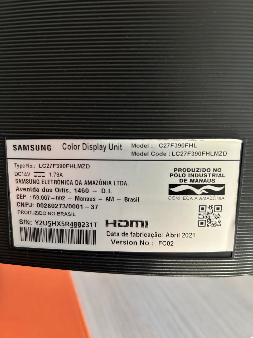 Vendo Monitor Samsung 27 FHD - Foto 2
