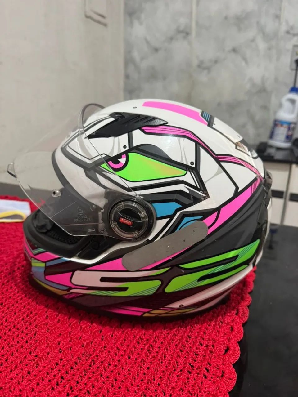 Capacete ls2 tam56 - Foto 2