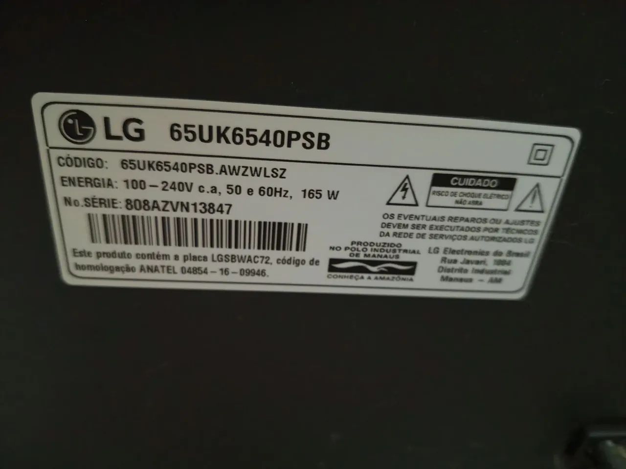 TV LG 65 polegadas  - Foto 4