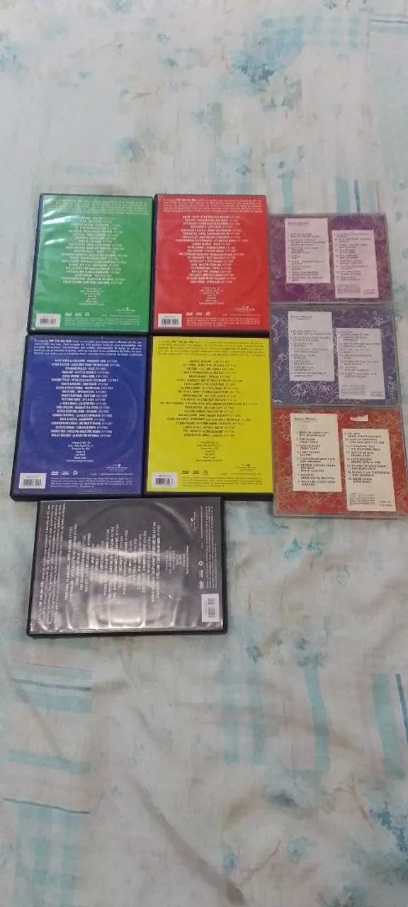 Coleção de cds e dvds anos 80 pop internacional  - Foto 3