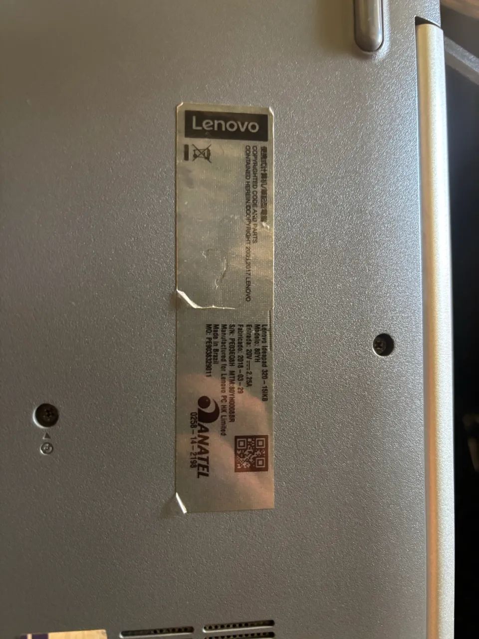 Notebook Lenovo Ideapad 320 - 151KB - Foto 3