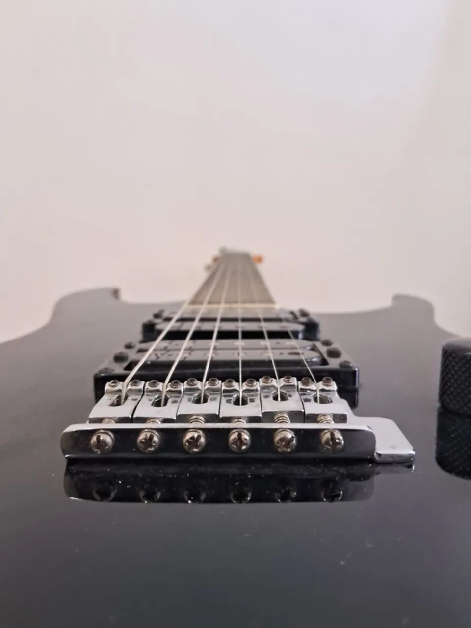 Guitarra Golden Preta Década 90 (n Envio,apenas Retirada) (Usado) - Foto 5