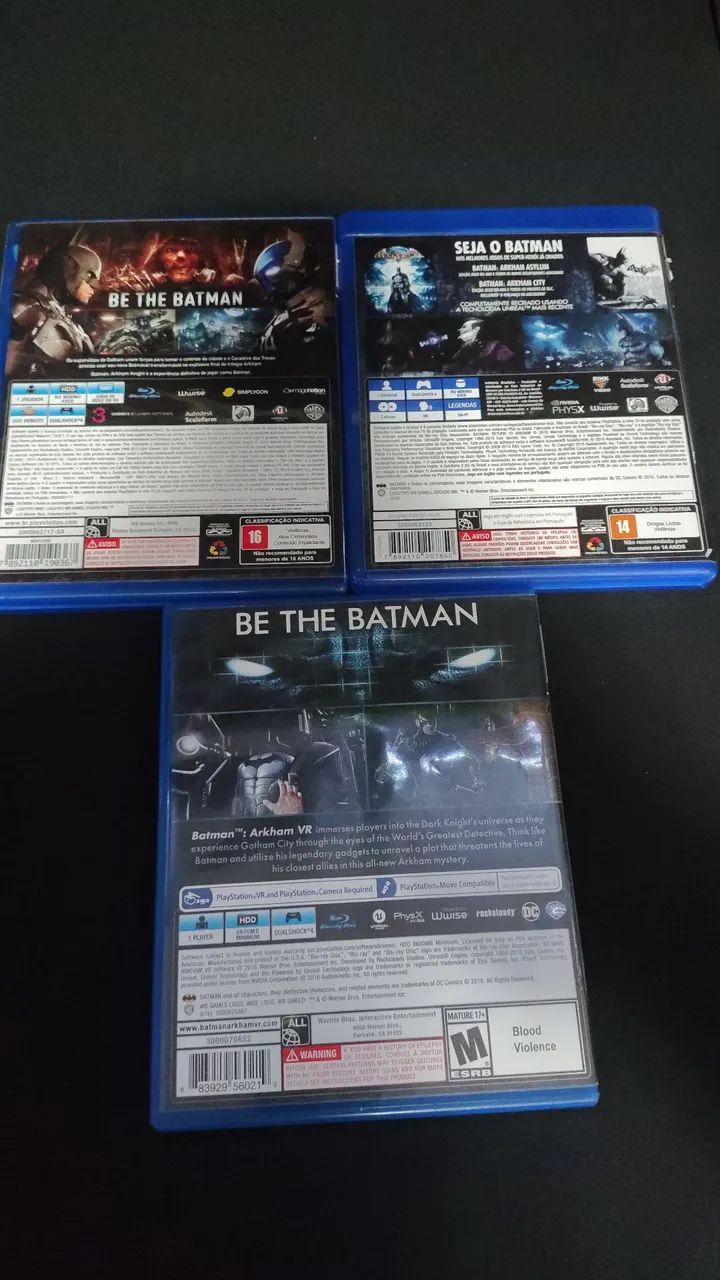 Combo Jogos Batman PS4  - Foto 2