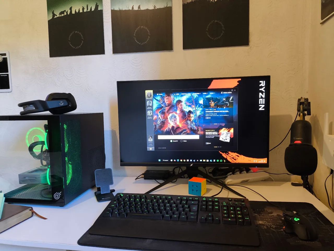 PC Gamer Ryzen 5 + RX6600