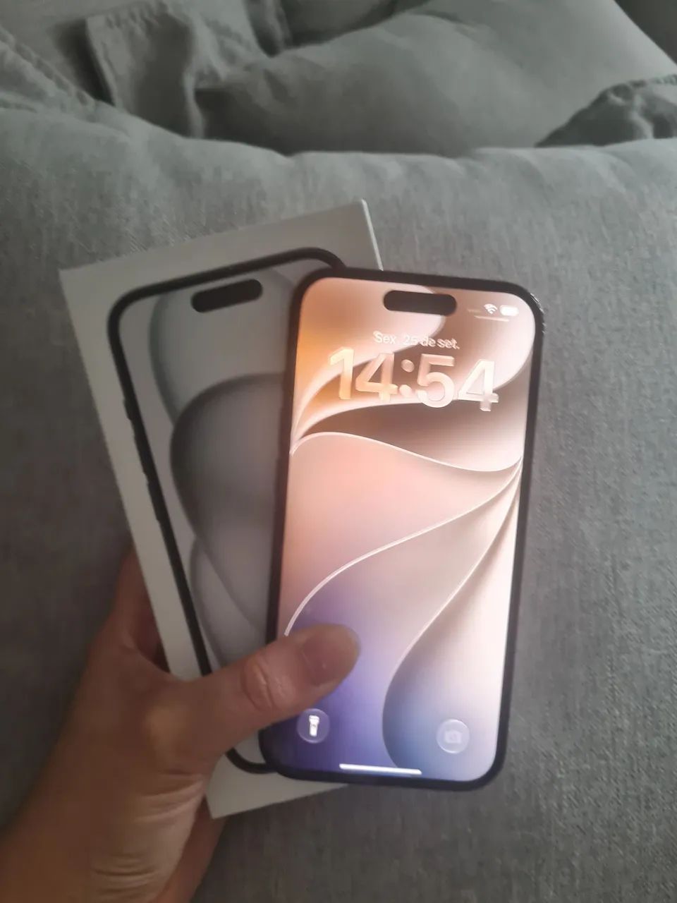 Iphone 15 - 128GB Preto em garantia Apple até março 2027 