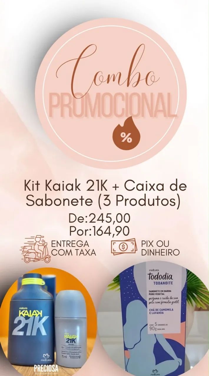 Combo Promocional da Natura