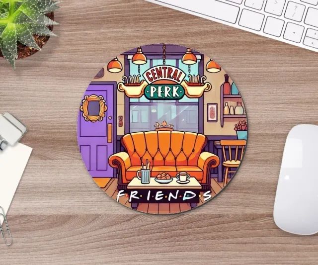 Mouse Pad Série Friends Geek Nerd 19cm