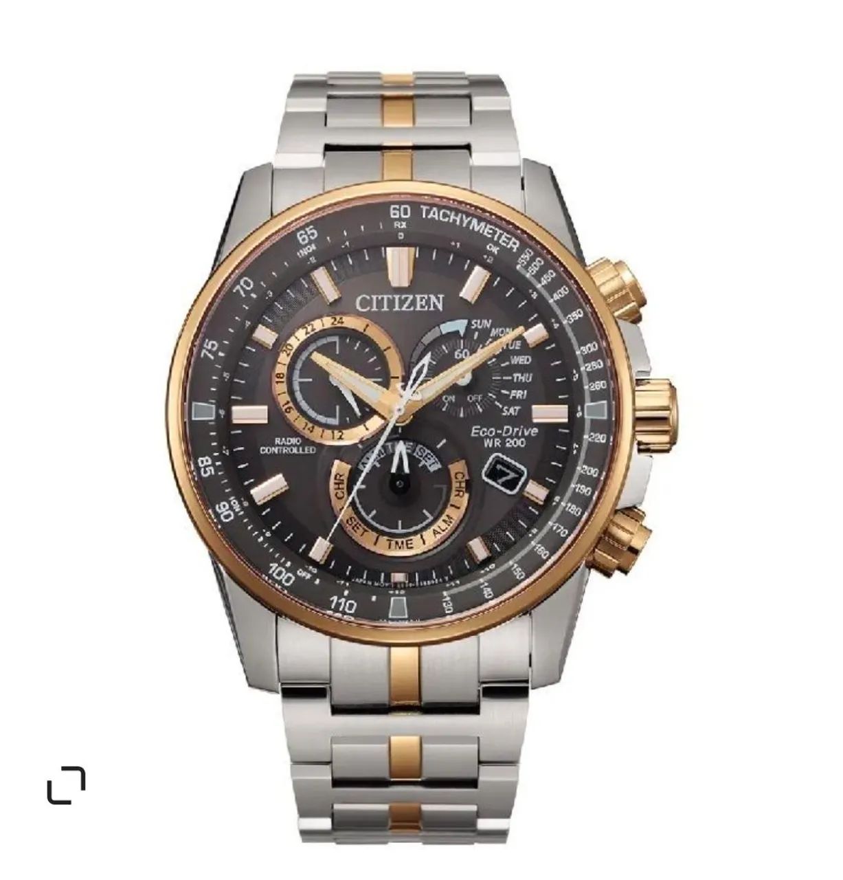 relógio citizen knight silver pcta cb5886-58h - Foto 3
