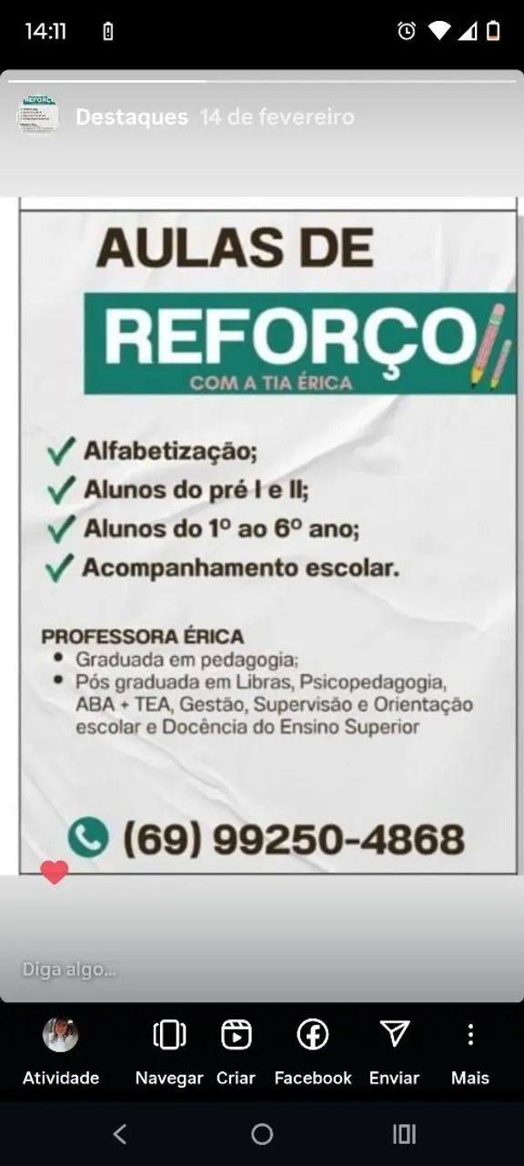 Reforço Escolar 