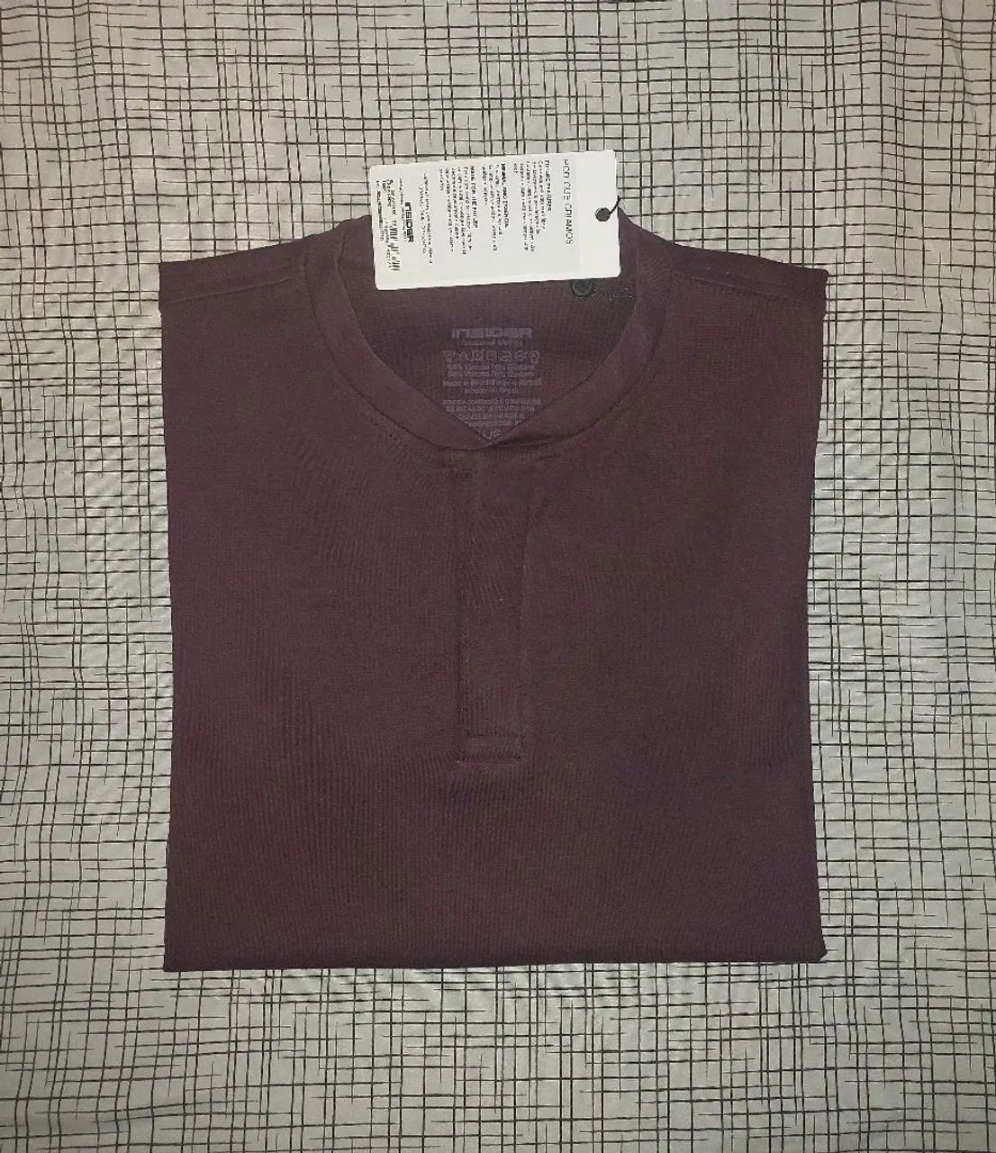 Camisa Henley Core INSIDER Nova