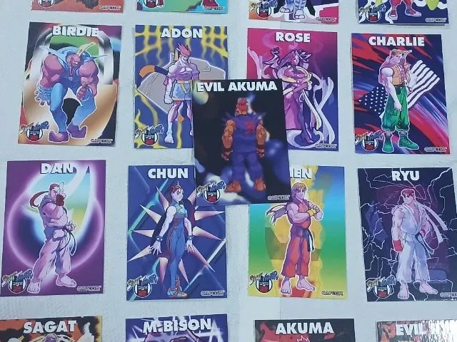 CARD STREET FIGHTER ZERO 2 (ANOS 90) - Foto 3