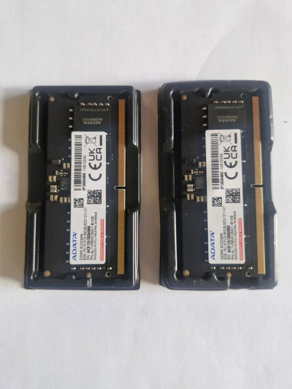 Memória ram Adata 16gb(2x 8gb) notebook DDR5 5600 GHz SODIMM - Foto 2