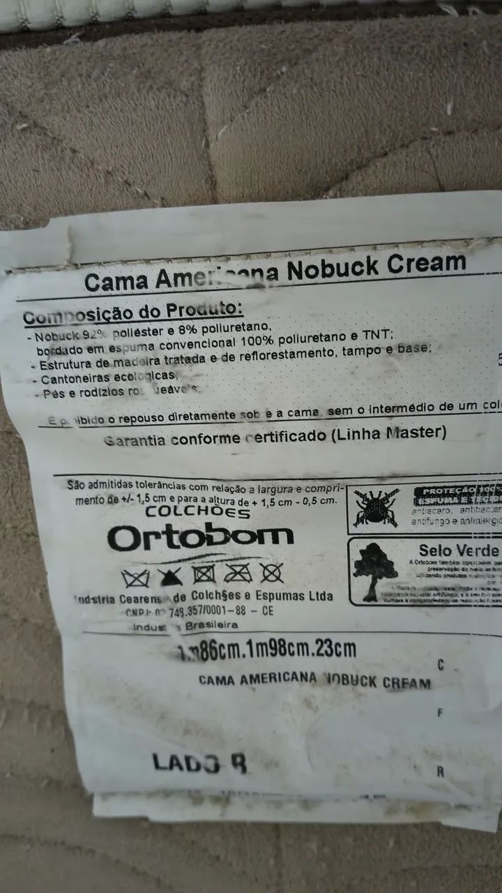 Cama box king Ortobom  - Foto 3