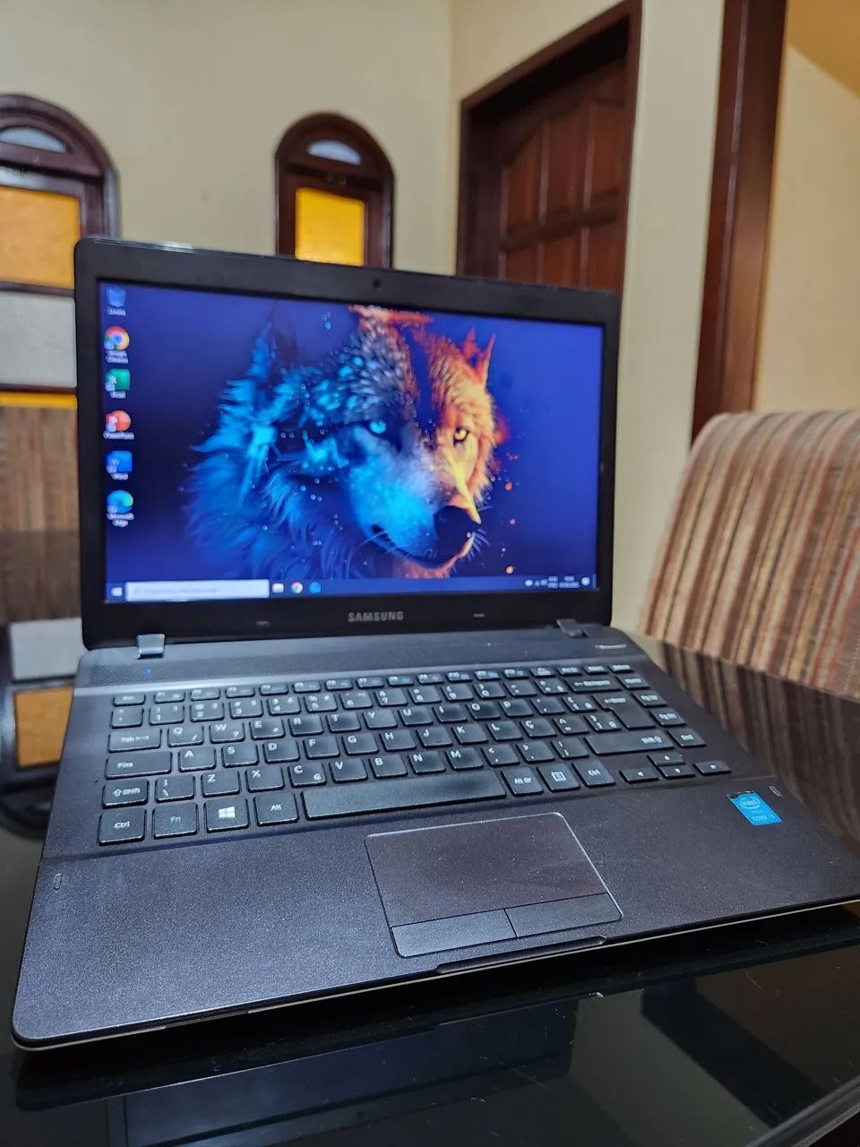 Notebook Samsumg I3 8gb RAM SSD 128GB 