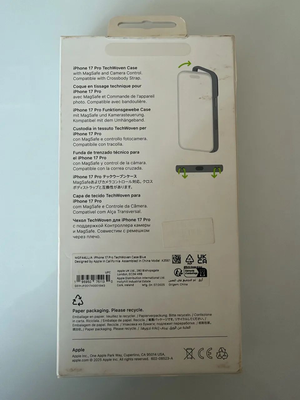 Capa original Apple iPhone 17 pro  - Foto 2
