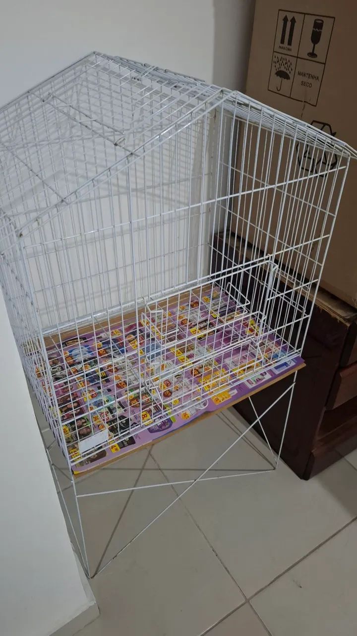 Gaiola para psitacídeos - Foto 4