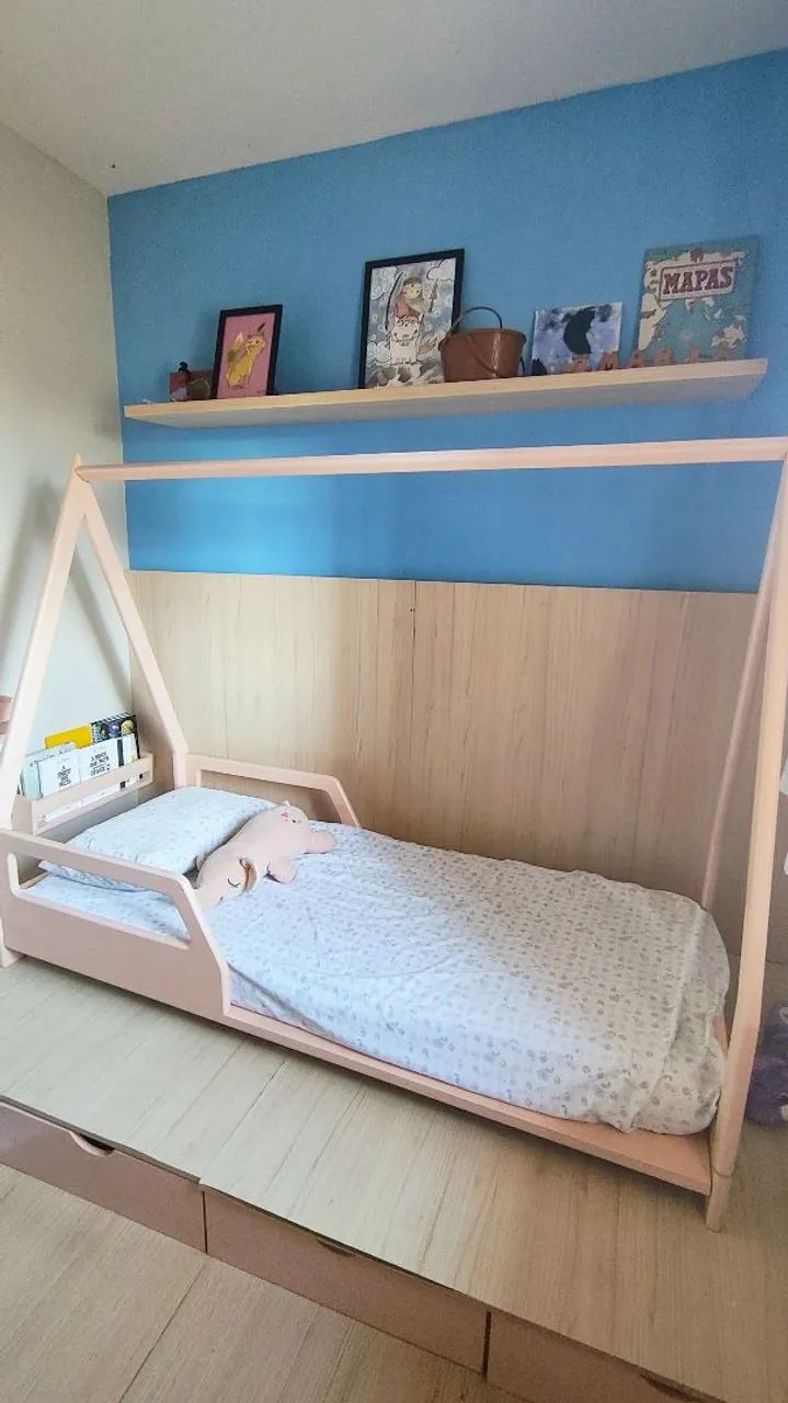 Cama infantil estilo cabana - Foto 2