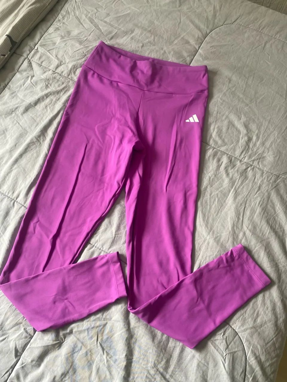 Legging roxa adidas - m  - Foto 2