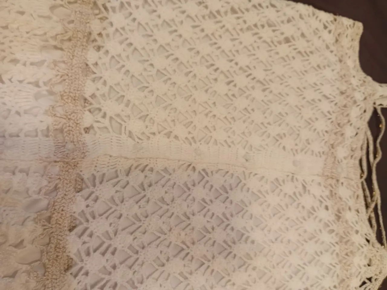 Vestido de crochê feito a mão - Foto 3