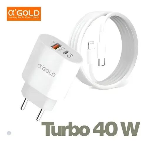Kit carregador 40w turbo a'Gold