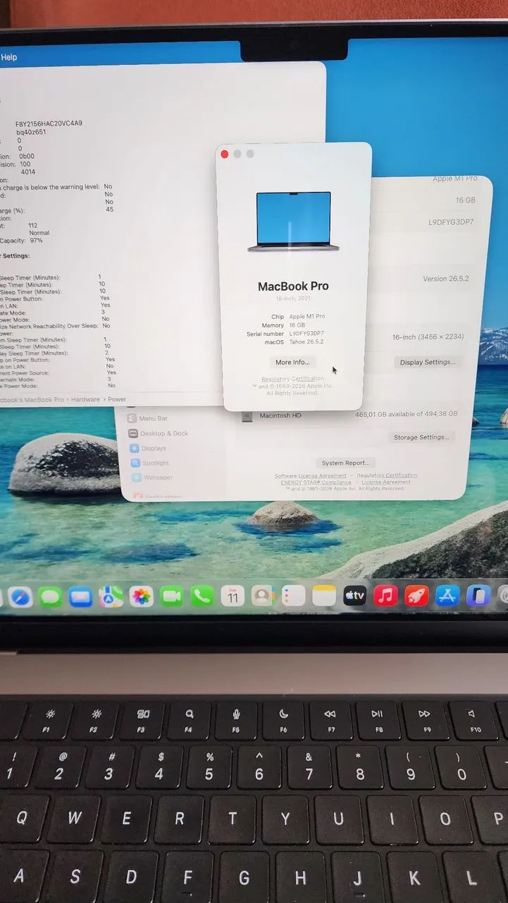 MacBook Pro M1 Pro 16 Polegadas 16gb de RAM 512SSD 2021 - Foto 5
