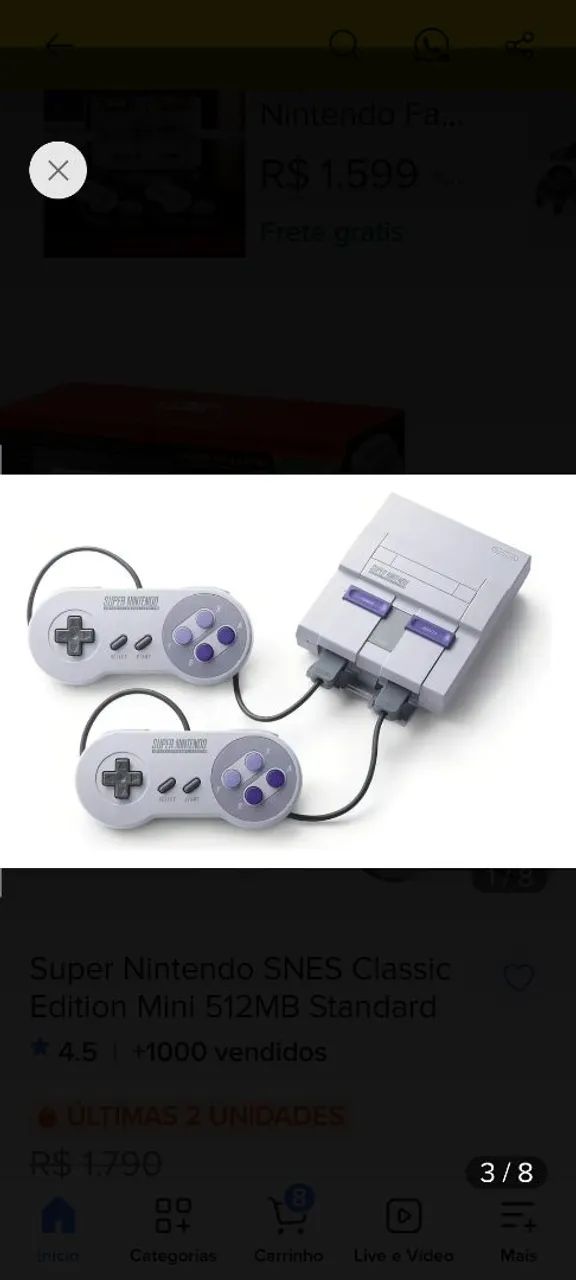 Super Nintendo classic Edition - Foto 4