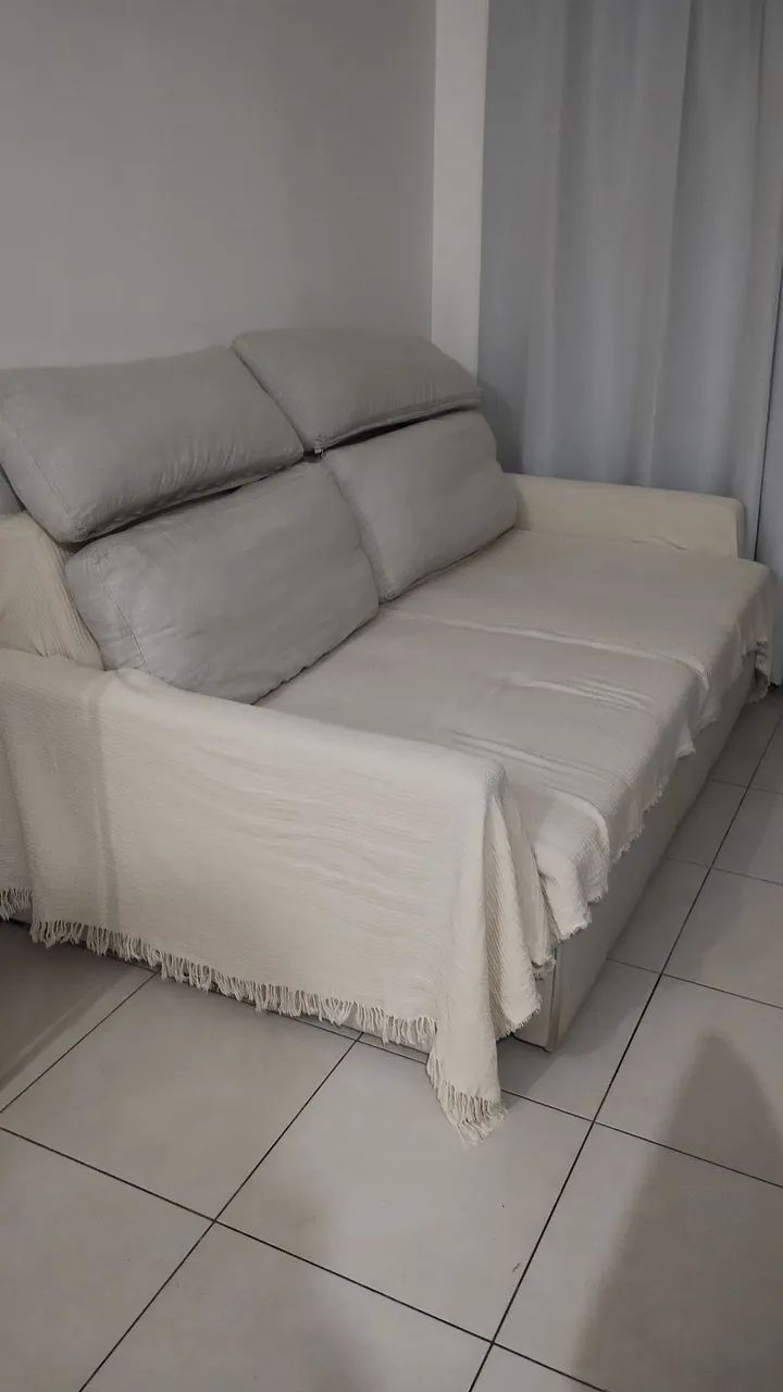Sofá de linho Fatto Desing 200x170 