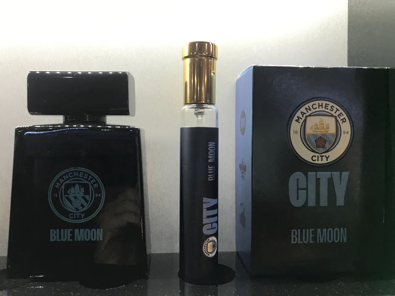 Perfume importado Manchester city Blue moon - Foto 3