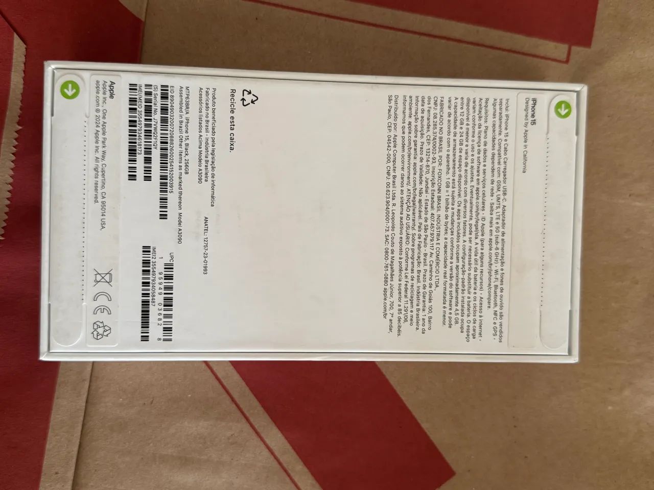 IPhone 15 256gb - LACRADO NA CAIXA - OPORTUNIDADE  - Foto 4