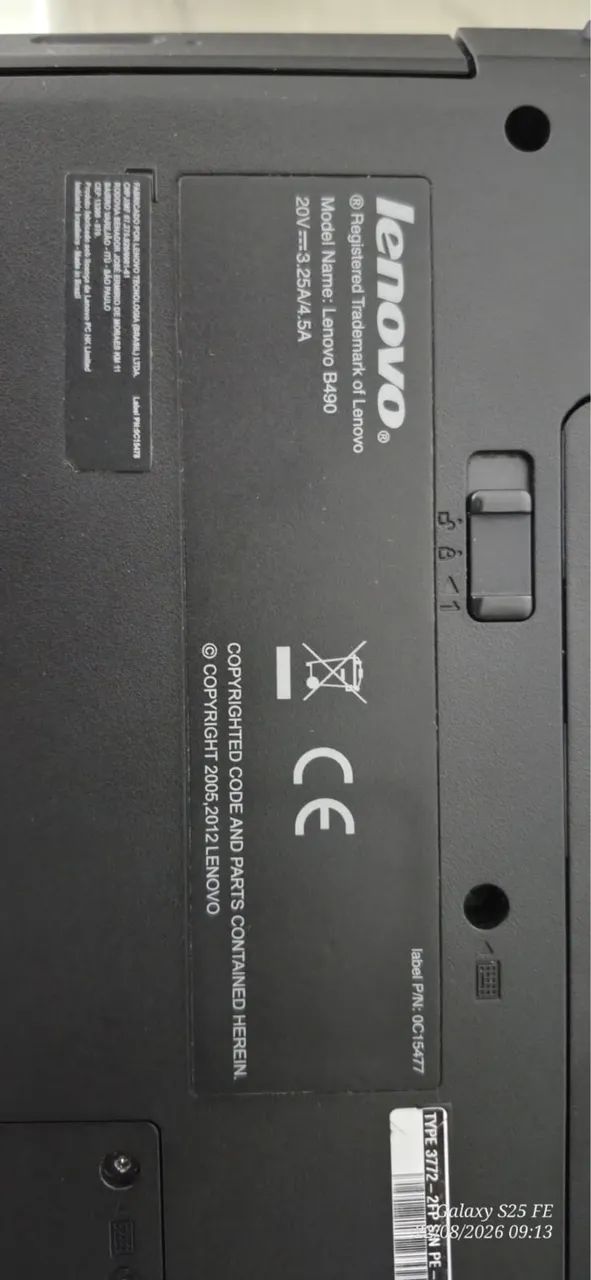 Notebook Lenovo Modelo B490 Core i3 - Foto 4