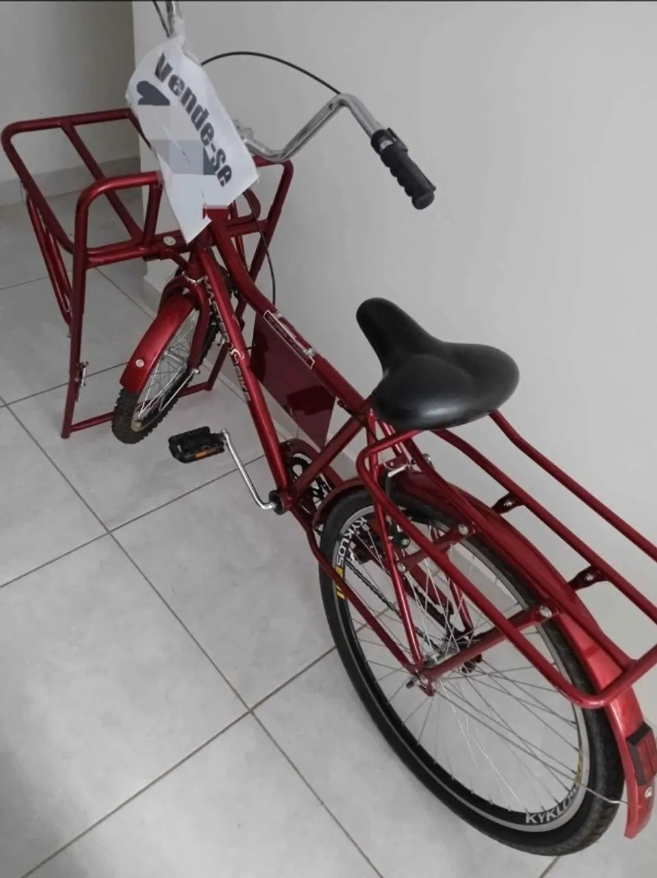 Bicicleta Cargo Semi Nova - Foto 3
