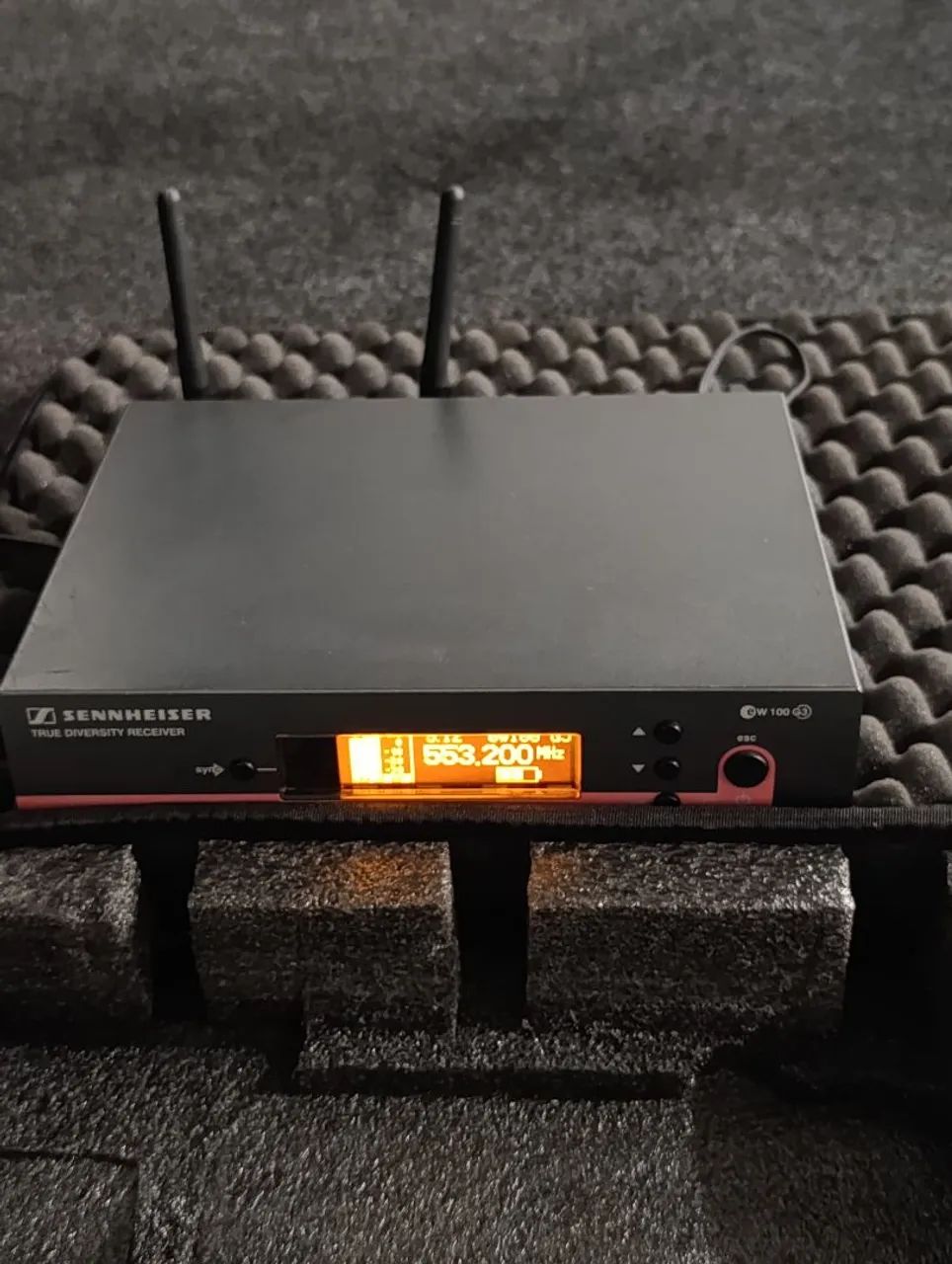 Microfone Sennheiser EW100 3g ótimo estado  - Foto 3
